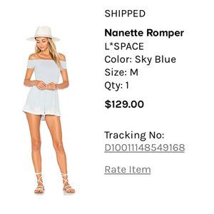 L*SPACE Nanette Romper
